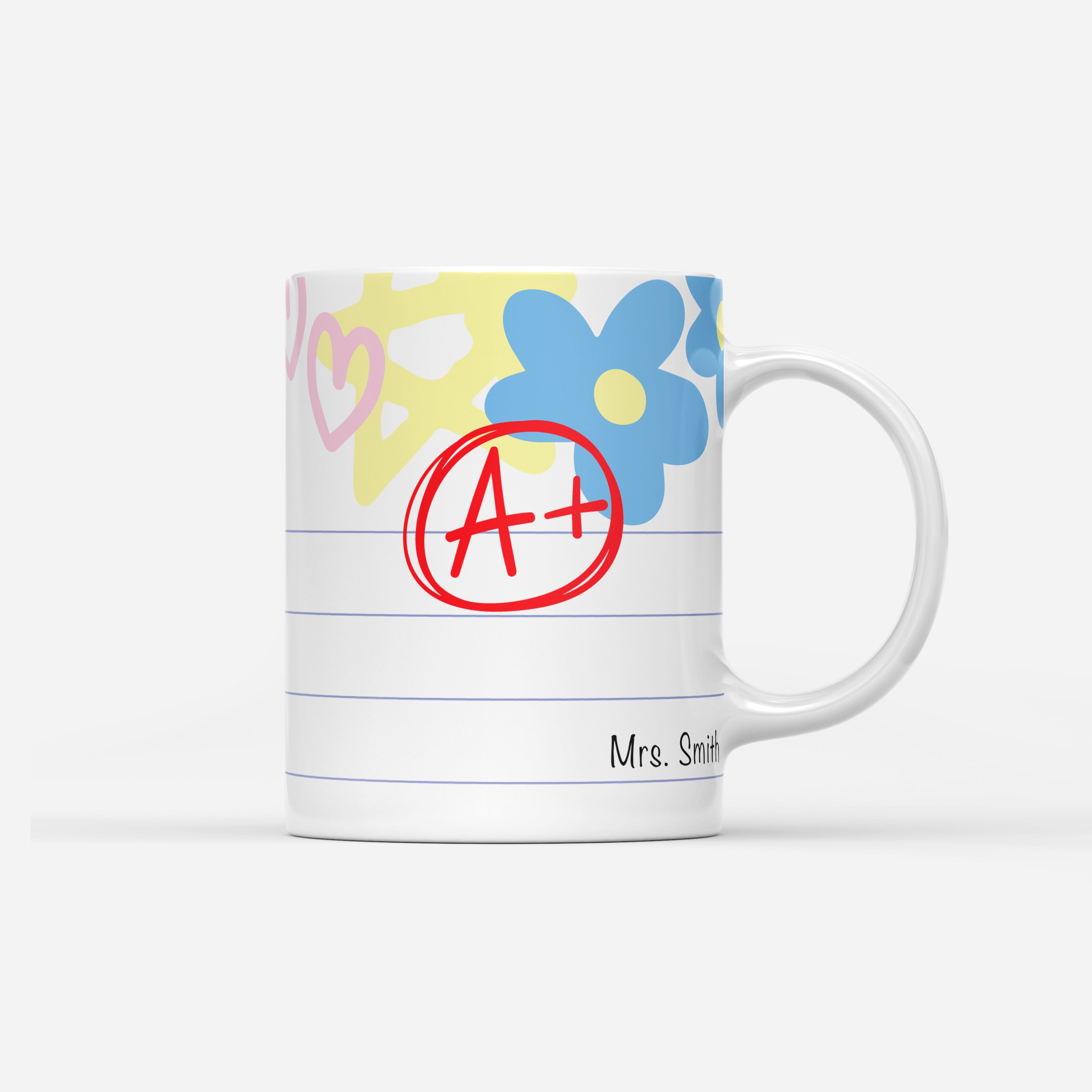 Custom Mug - Best Teacher Notebook