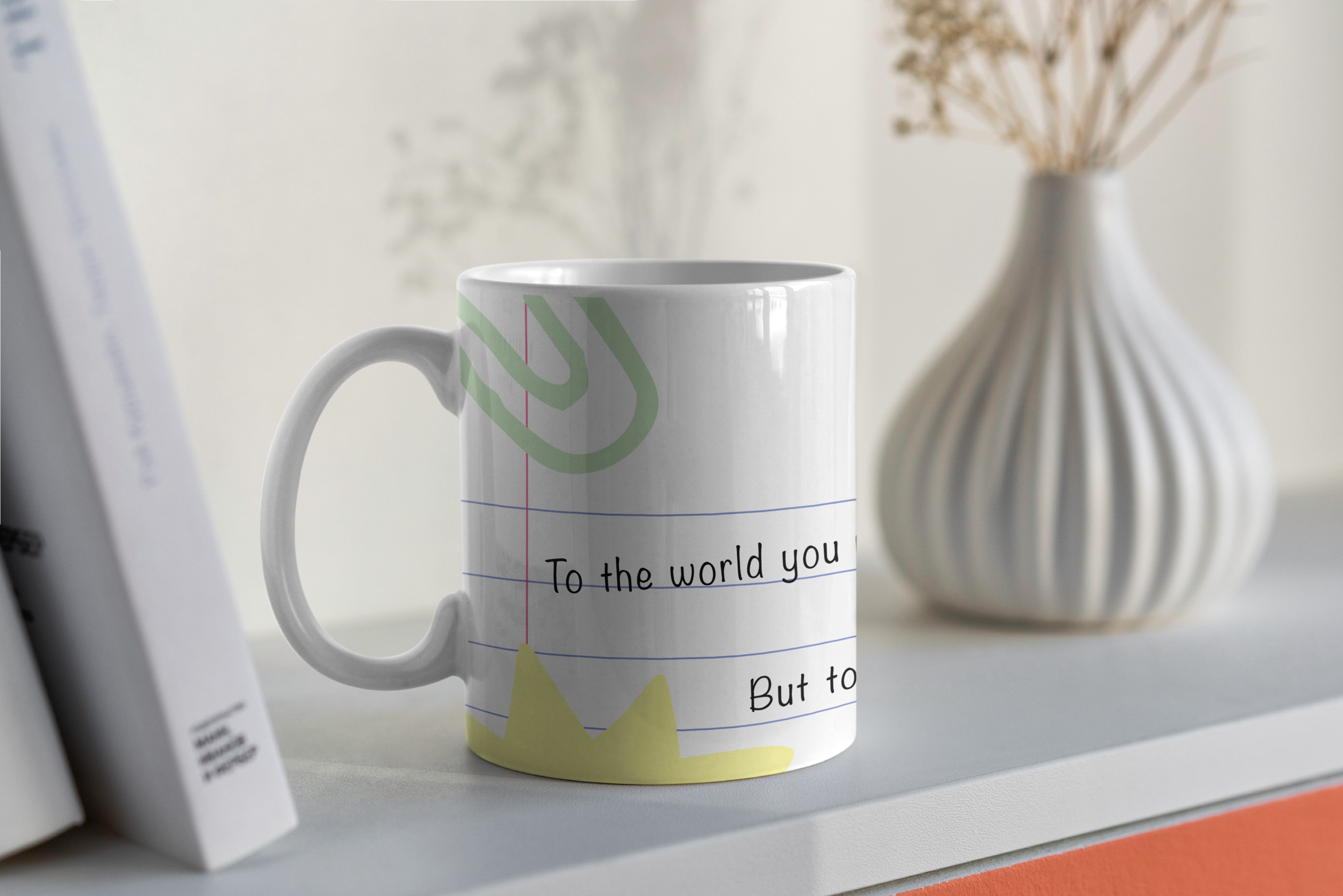 Custom Mug - Best Teacher Notebook