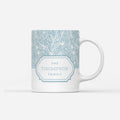 Custom Mug - Blue Pattern Family