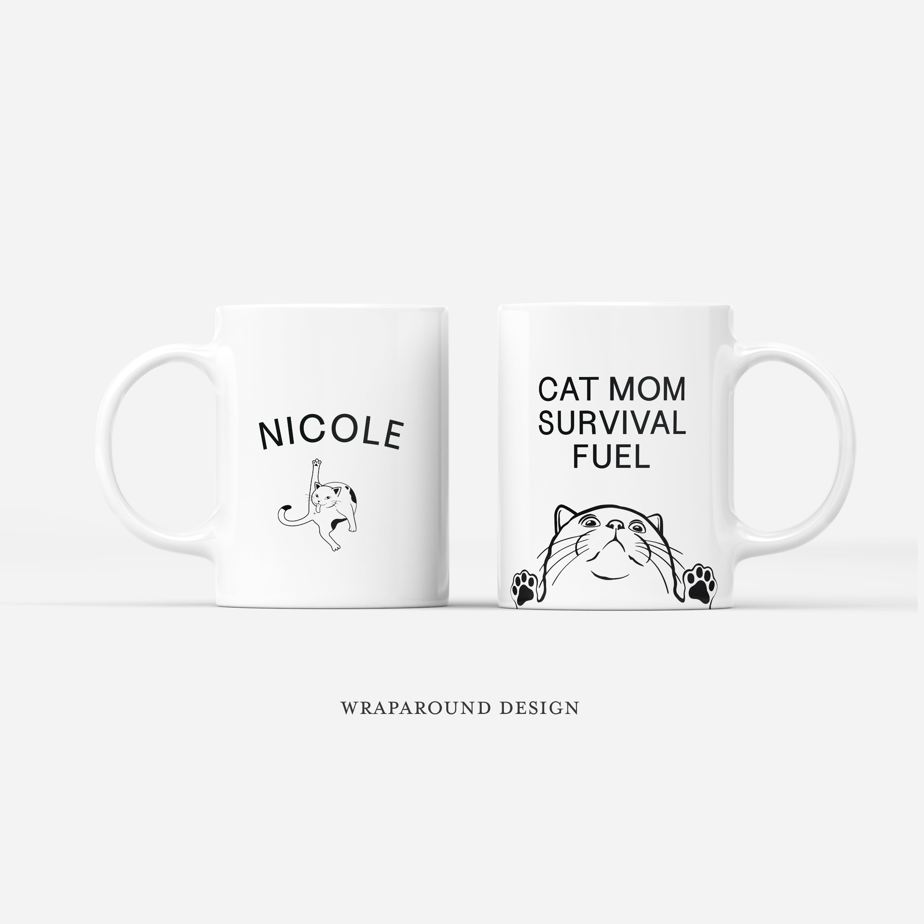 Custom Mug - Cat Mom
