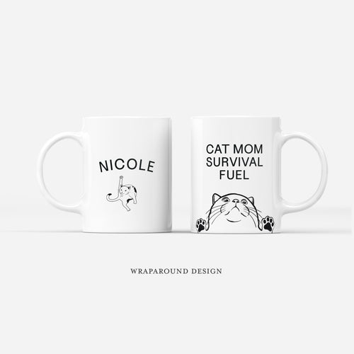Custom Mug - Cat Mom