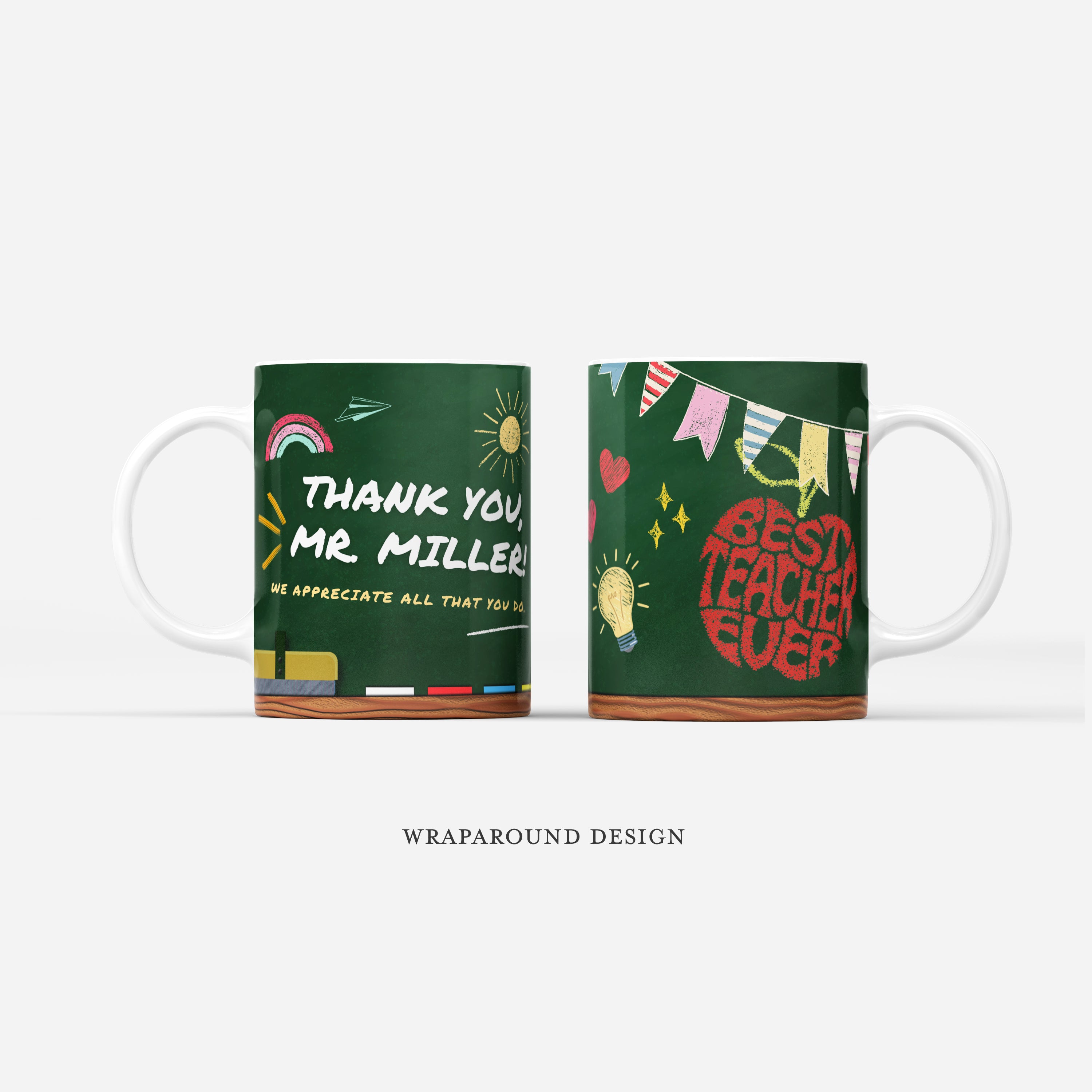 Custom Mug - Chalkboard