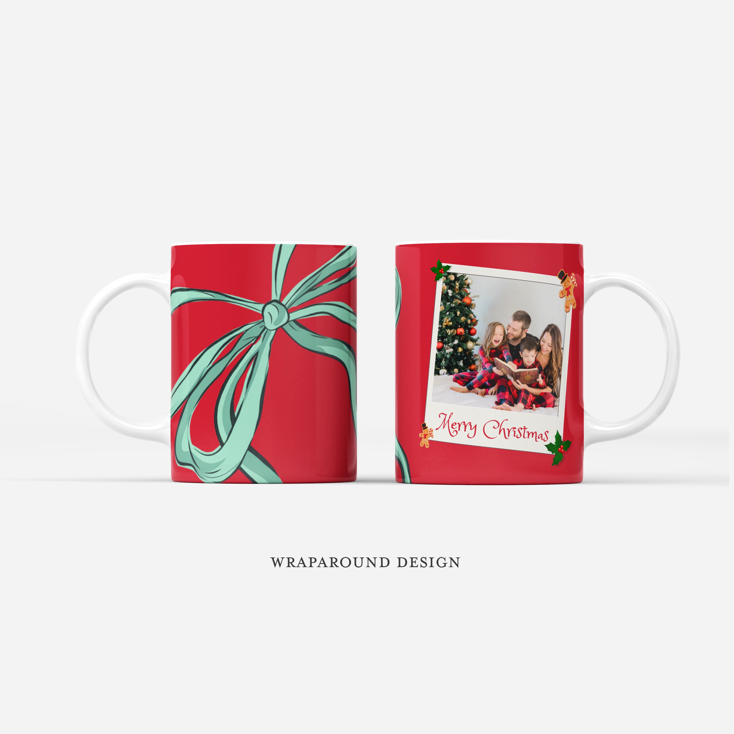 Custom Photo Mug - Christmas Picture