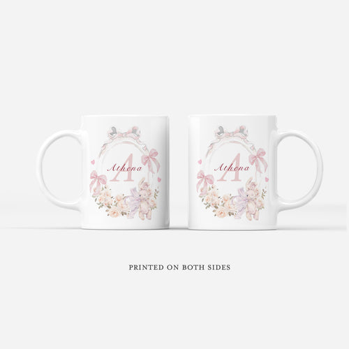Custom Mug - Bunny Flower
