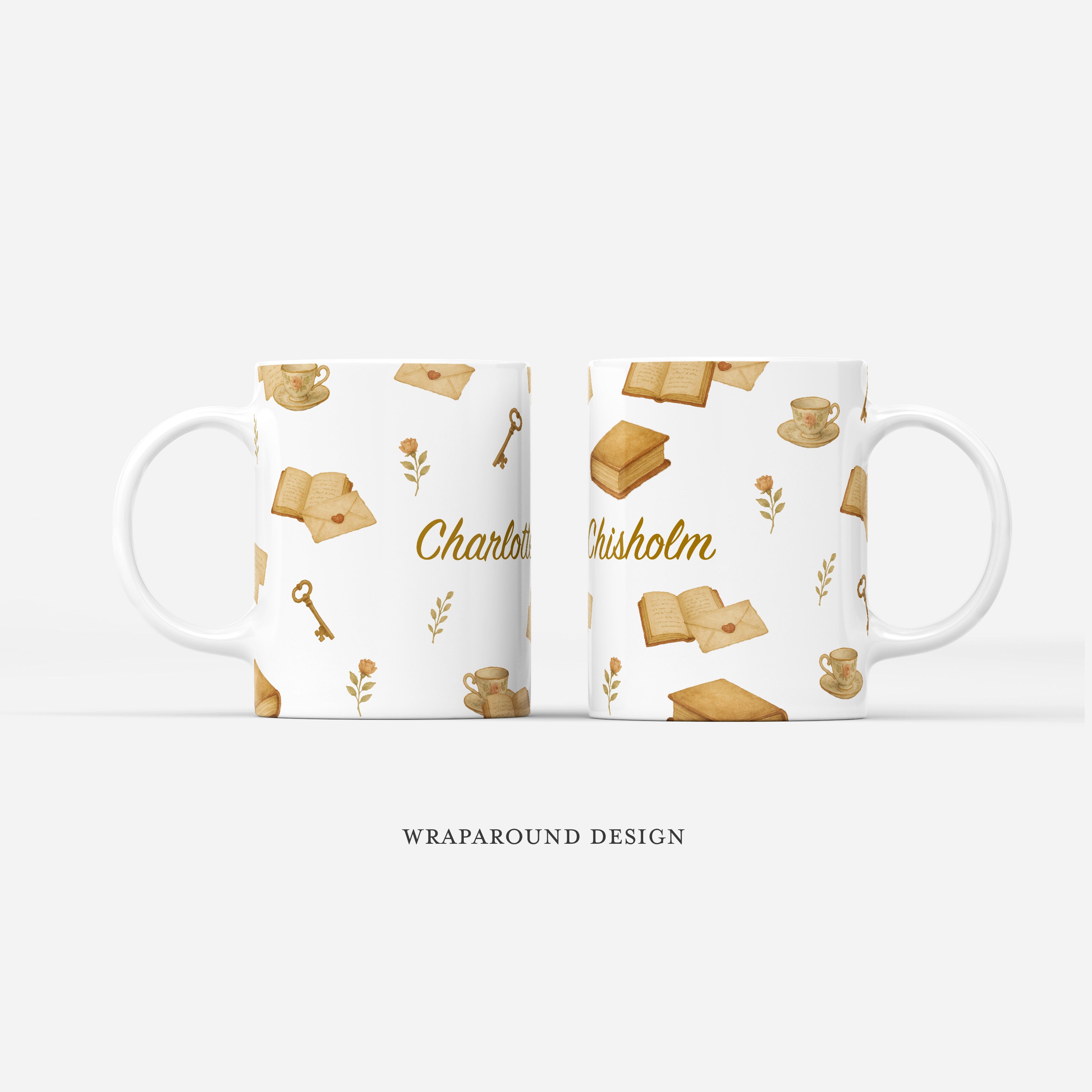 Custom Mug - Vintage Letters