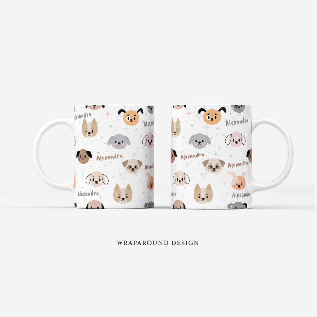 Custom Mug - Dog Pattern