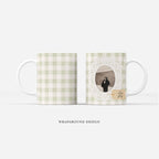 Custom Photo Mug - Doily Lace Photo