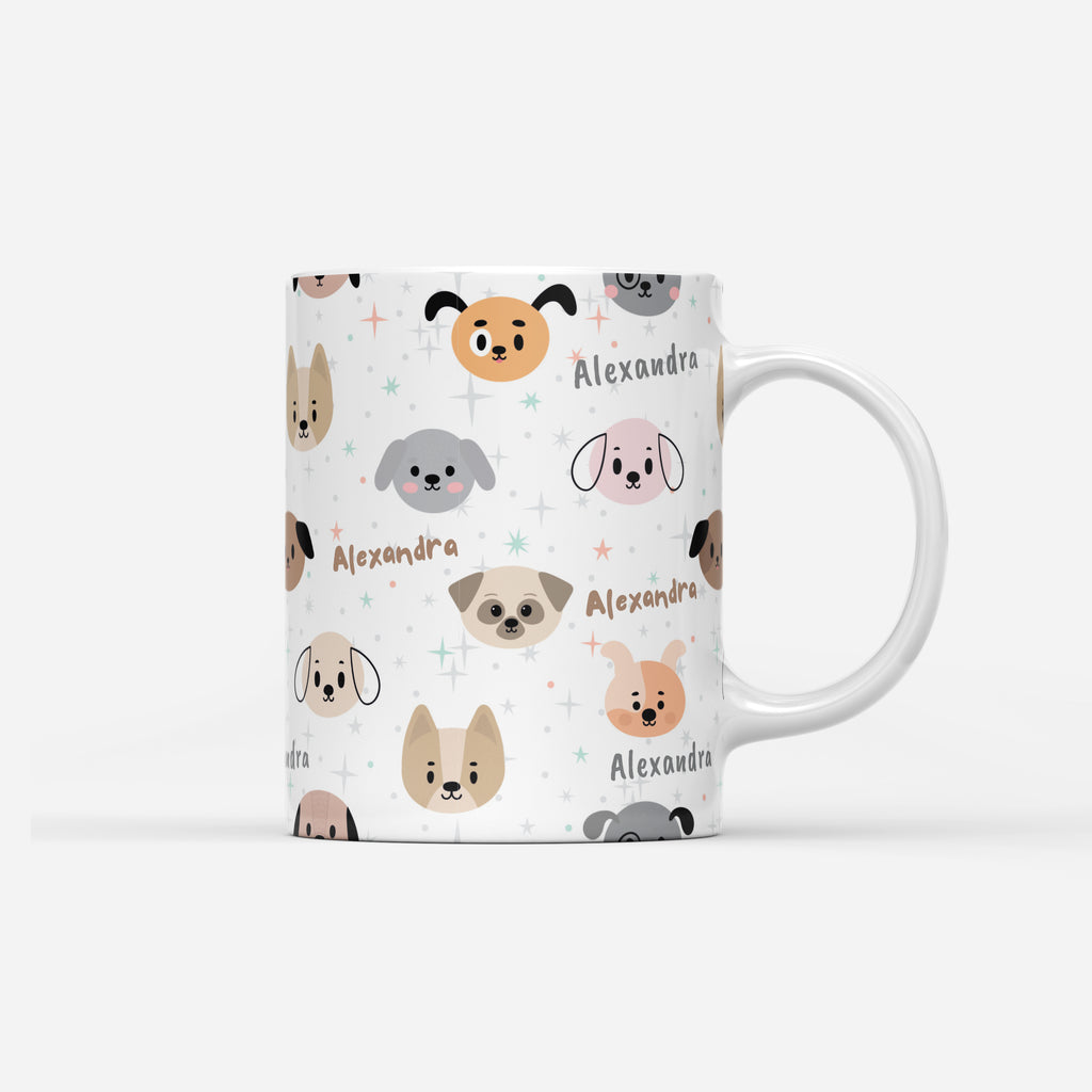 Custom Mug - Dog Pattern