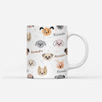 Custom Mug - Dog Pattern