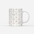 Custom Mug - Cat Pattern