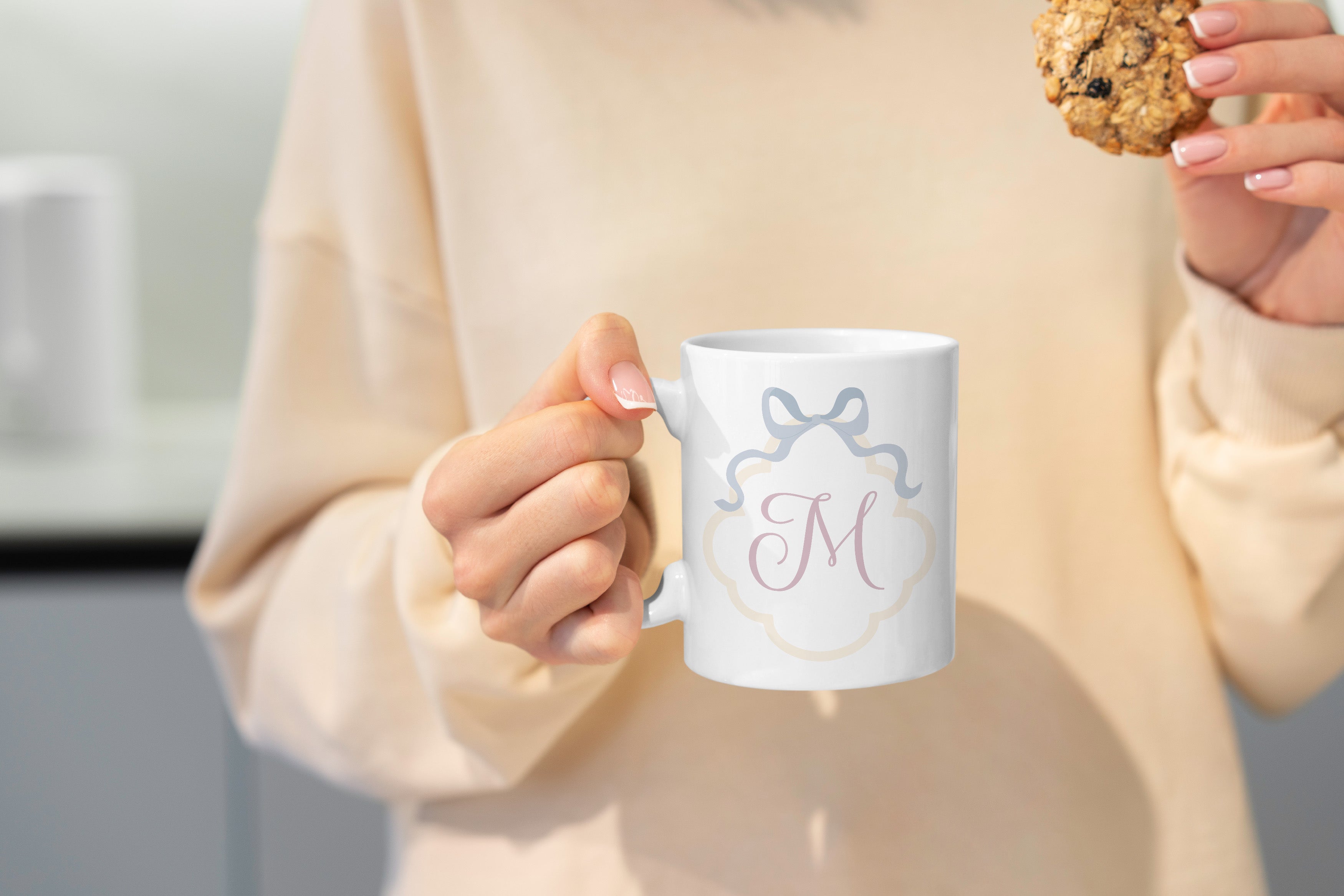 Custom Mug - Ribbon Crest