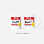 Custom Mug - Name Tag