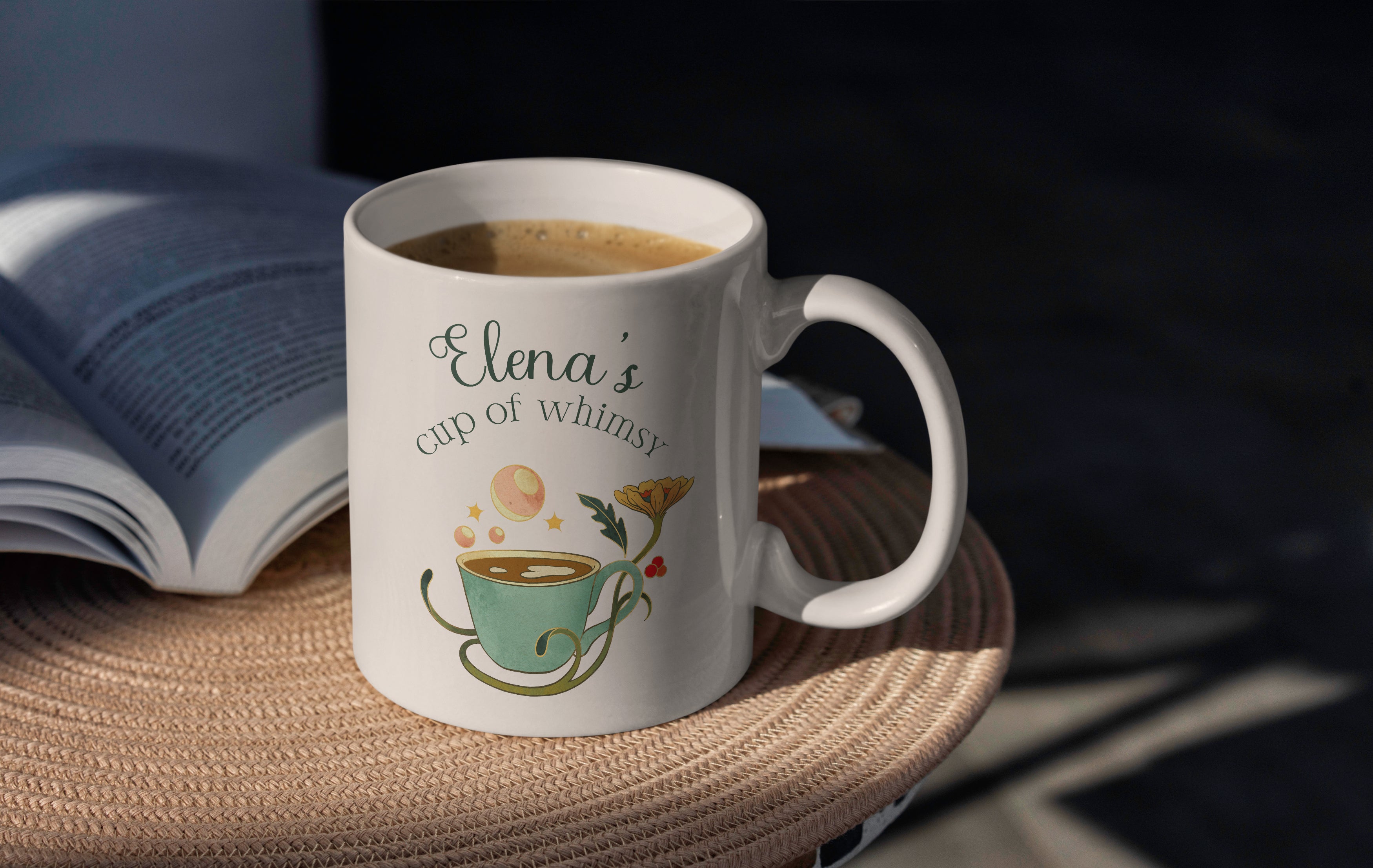 Custom Mug - Whimsical Coffee